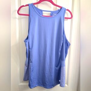 XXL Tek Gear Dry Tek Blue Workout Tank Top